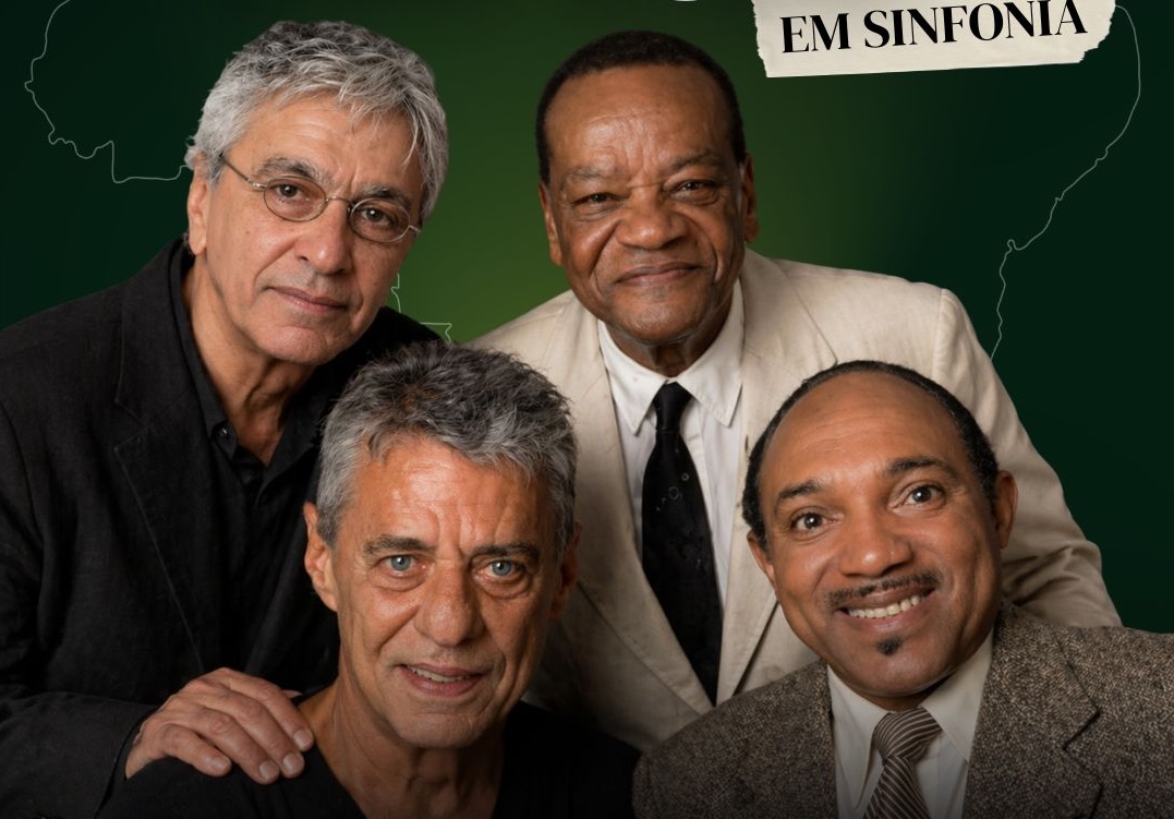 Cartaz do concerto Brasil em Sinfonia da Orquestra Filarmônica UFRGS