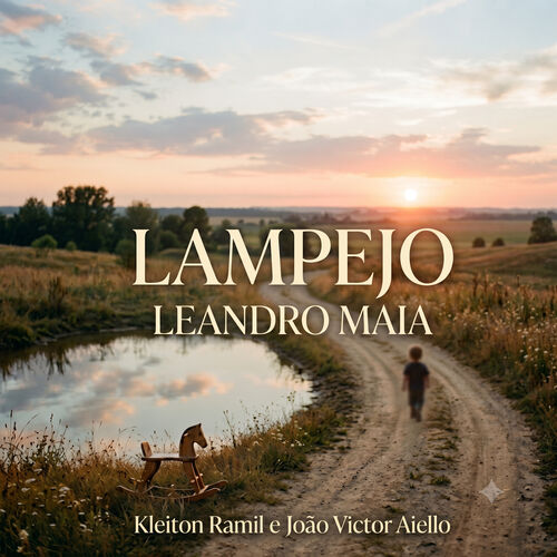 Capa do single Lampejo, de Leandro Maia